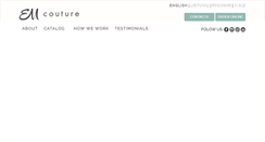 Desktop Screenshot of emcouture.com